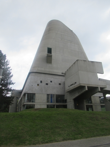 L’église de Firminy réhabilitée par José Oubrerie,un chantier filmé (diaporama)